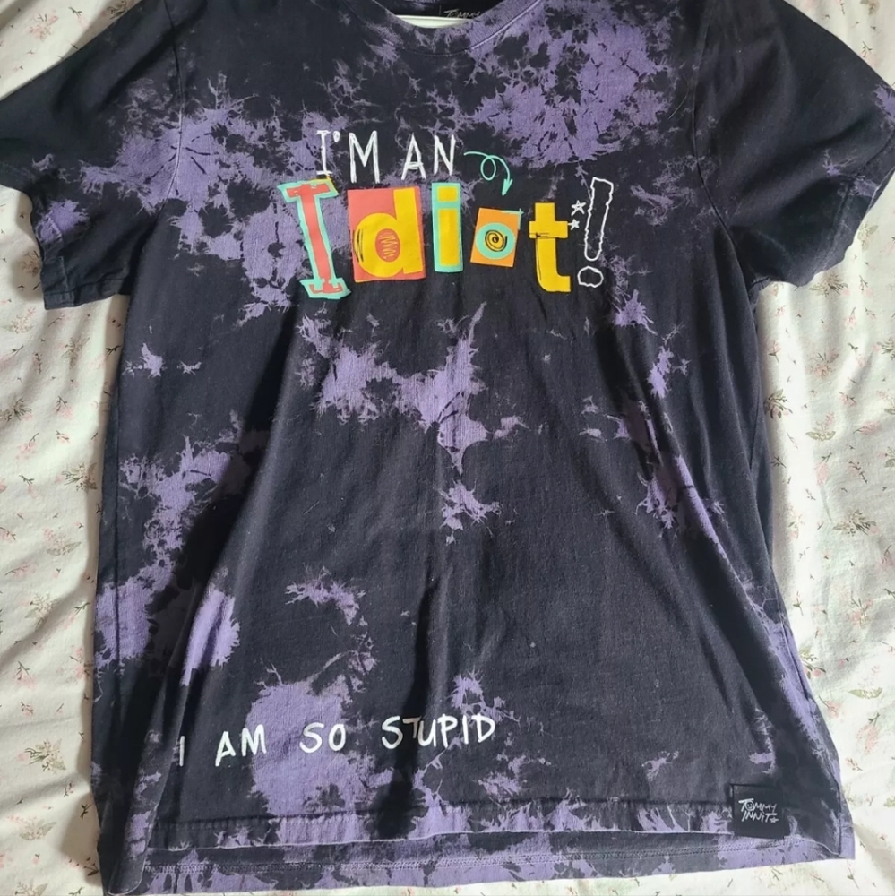 I'm an idiot tommyinnit t-shirt